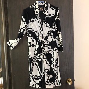 Muse Black/White Dress